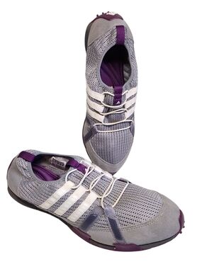 Adidas Climacool Ballerina Golf Shoe's Purple Grey Mesh Women's Size 8.5